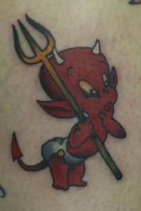 Baby Devil Tattoo