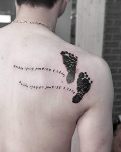 Baby Footprint Tattoo