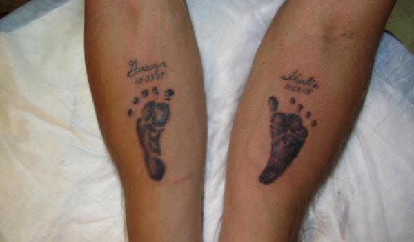 Baby Footprint Tattoos Designs, Ideas and Meaning - Tattoos For You