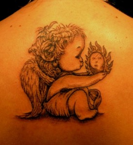 Baby Girl Angel Tattoos