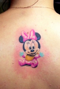 Baby Minnie Mouse Tattoos