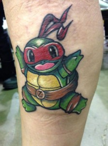 Baby Ninja Turtle Tattoo