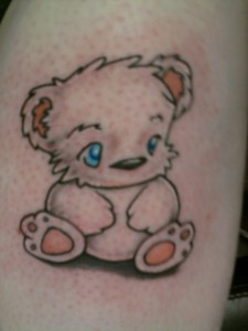 Baby Teddy Bear Tattoos