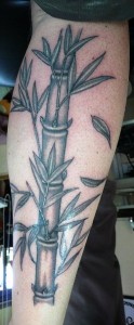 Bamboo Tree Tattoo