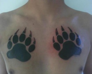 Bear Paw Tattoo Pictures