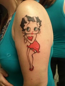 Betty Boop Tattoo