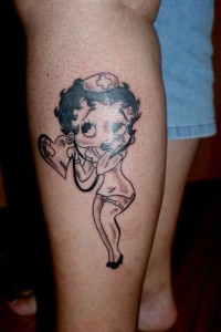 Betty Boop Tattoo Ideas