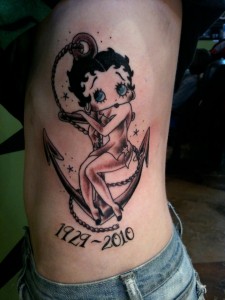 Betty Boop Tattoos