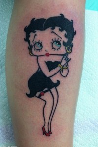 Betty Boop Tattoos Pictures