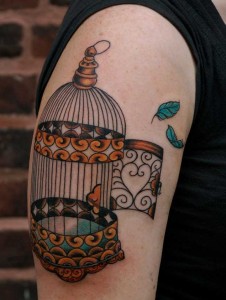 Bird Cage Tattoo