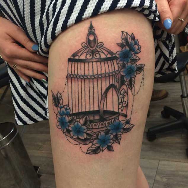 Bird Cage Tattoos.