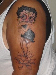 Black Betty Boop Tattoos