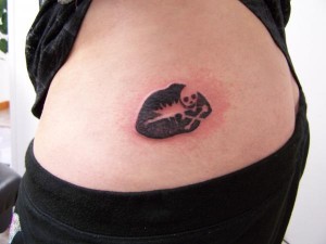 Black Kiss Tattoo