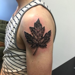 Black Leaf Tattoo