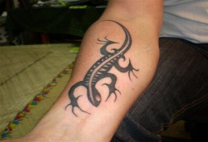 Black Lizard Tattoo