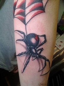 Black Widow Tattoo Pictures