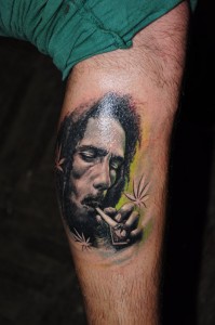 Bob Marley Tattoo Images