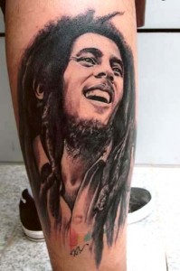 Bob Marley Tribal Tattoos