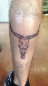 Bull Skull Tattoo Pictures