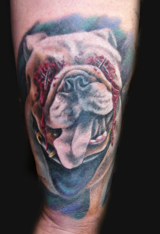 Bulldog Tattoos Designs, Ideas and Meaning | Tattoos For You

