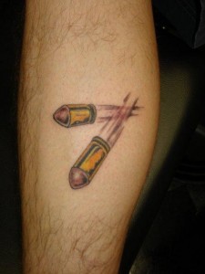 Bullet Tattoos Images