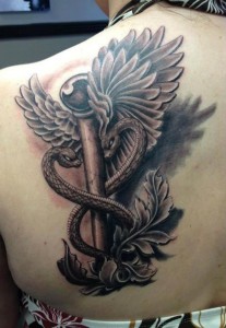 Caduceus Tattoo Pictures