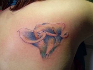 Calla Lily Flower Tattoos