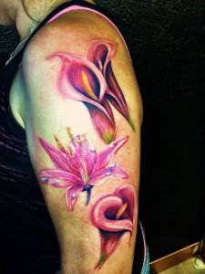 Calla Lily Tattoo Sleeve