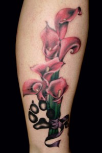 Calla Lily Tattoos