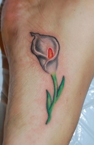 Calla Lily Tattoos Pictures