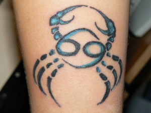 Cancer Crab Tattoo