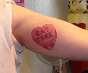 Candy Heart Tattoo