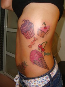 Candy Tattoo Designs