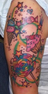 Candy Tattoo Sleeve