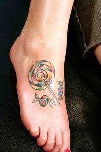 Candy Tattoos Pictures