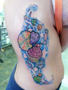 Candy Tattoos for Girls