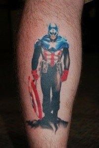 Captain America Tattoo