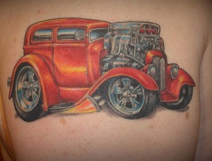 Car Tattoos for Guys