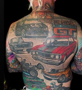 Car Themed Tattoos