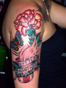 Carnation Flower Tattoo designs