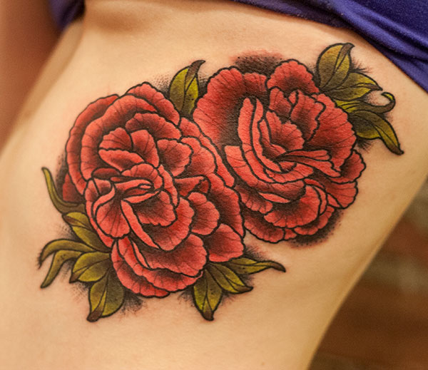 Carnation Tattoos Designs, Ideas and Meaning - Tattoos For You