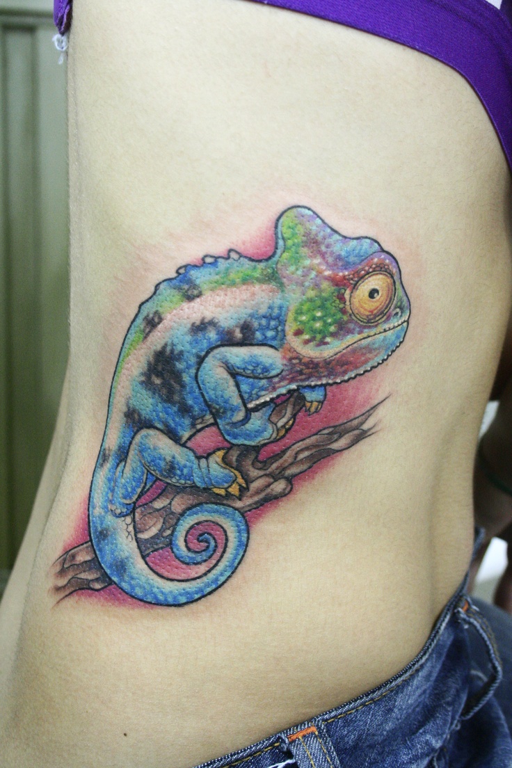 Chameleon Tattoos Designs, Ideas and Meaning | Tattoos For You