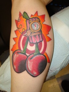 Cherry Bomb Tattoo