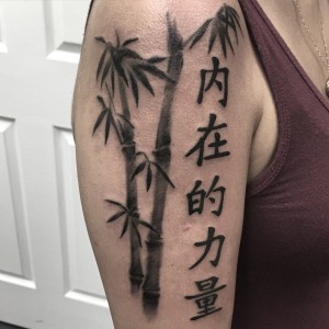 Chinese Bamboo Tattoo