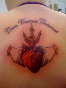 Claddagh Heart Tattoo