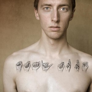 Collarbone Tattoo Male