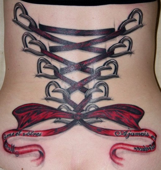 Corset Tattoos Designs, Ideas and Meaning - Tattoos For You