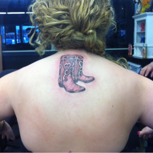Cowboy Boot Tattoo