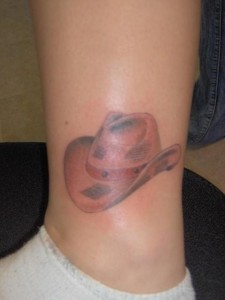 Cowboy Hat Tattoo