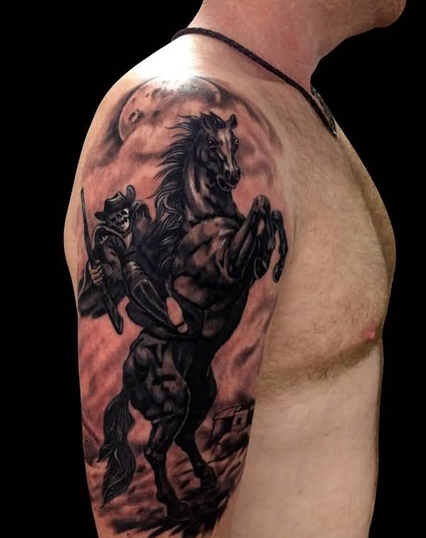 Cowboy Tattoos Designs, Ideas and Meaning - Tattoos For You